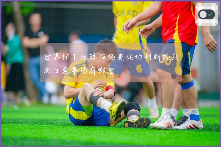世界杯下注时临场变化的判断规则及注意事项有哪些