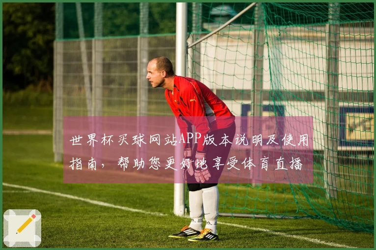 世界杯买球网站APP版本说明及使用指南，帮助您更好地享受体育直播体验