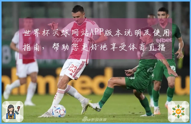 世界杯买球网站APP版本说明及使用指南，帮助您更好地享受体育直播体验